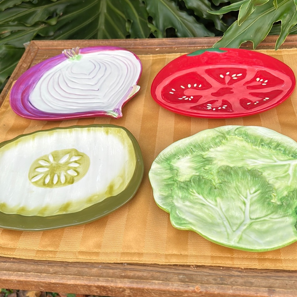 Condiment Plates by Boston Warehouse